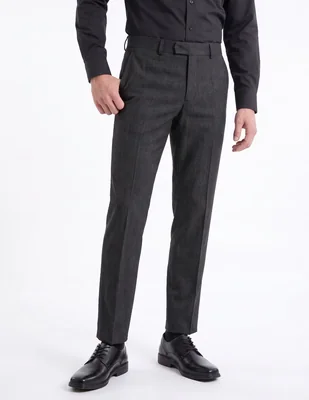 Pantalón Formal De vestir Regular Sin Familia de Poliéster y viscosa para hombre