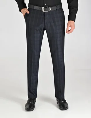 Pantalón Formal De vestir Regular Otoño Invierno de Poliéster y viscosa para hombre