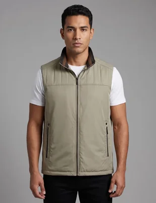 Chaleco No Poliéster Con bolsillos para hombre