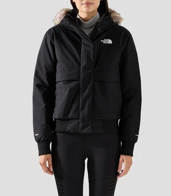 Chamarra bomber con capucha Mujer