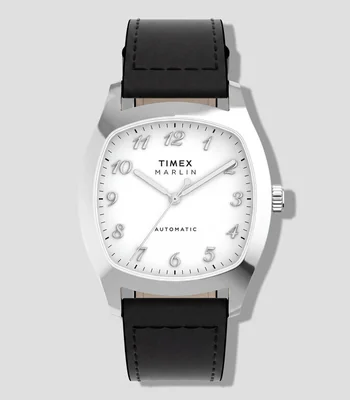 Reloj para Hombre Marlin Chatham Automático Casual Blanco, Negro