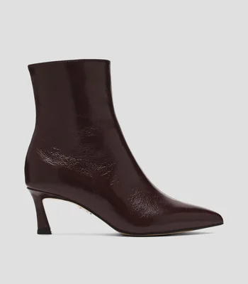 Botines con tacón alto delgado Mujer