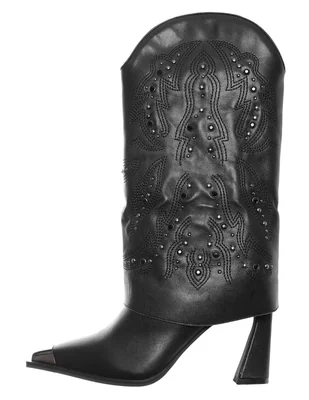 Bota media pierna para mujer