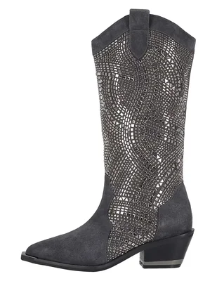 Bota media pierna para mujer