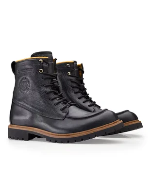 Bota mg black de piel para hombre