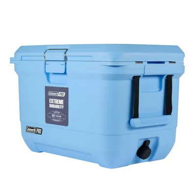 Coleman Hielera 43L 45QT Color Azul Cielo Pro Materiales Resistentes p