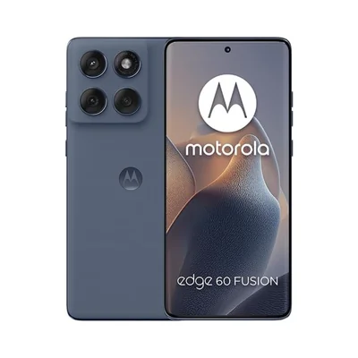 Smartphone Motorola Edge 60 Fusion 5G, Pantalla 6.7", Dual SIM, 256GB, 8GB RAM, Desbloqueado, PANTONE Slipstream (Azul)