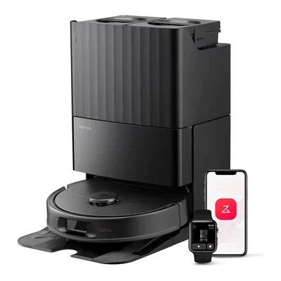 Roborock Qr798 Robot Aspirador Y Trapeador Con Base Inteligente Secado Y Lavado Automatico Succión Potente De 10.000 Pa Cepil