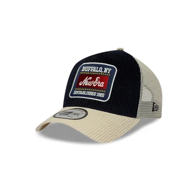 New Era Cord Patch 9FORTY A-Frame Trucker Snapback