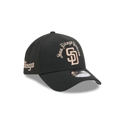 San Diego Padres MLB Gothic Lettering 9FORTY A-Frame Snapback