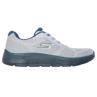 Tenis Skechers Go Walk Flex Brennen Color Gris Multicolor Para Hombre