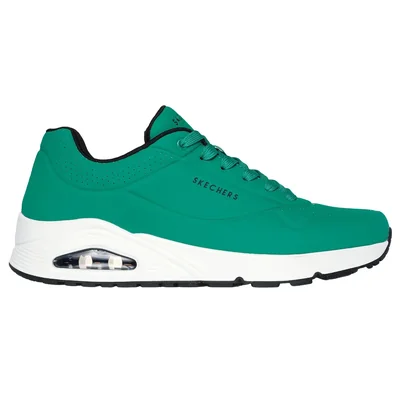 Tenis Skechers Uno Stand On Air Color Verde Blanco Para Hombre
