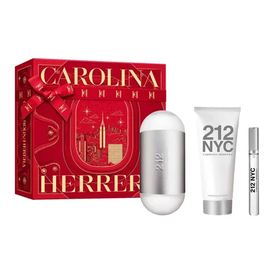 212 Woman Navidad Estuche 3 Piezas Dama EDT 100ml + Locion Hidratante 100ml + Miniatura 10ml