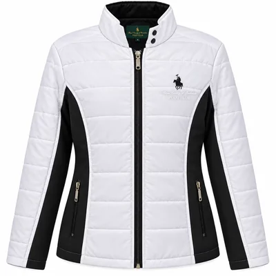 Chamarra Capitonado Blanco Royal Polo Club para Mujer Casual