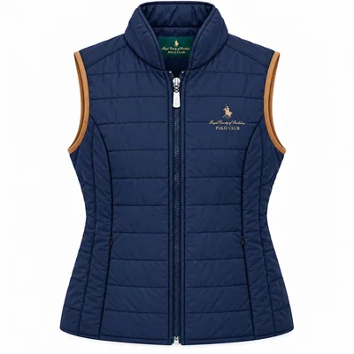 Chaleco Nylon Marino Royal Polo Club para Mujer Casual