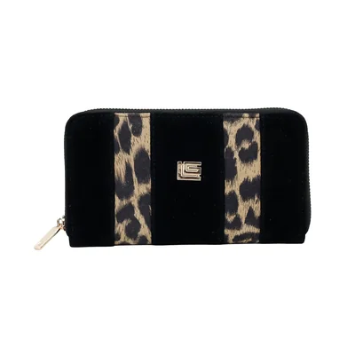 Monedero Cierre Negro Guy Laroche para Mujer