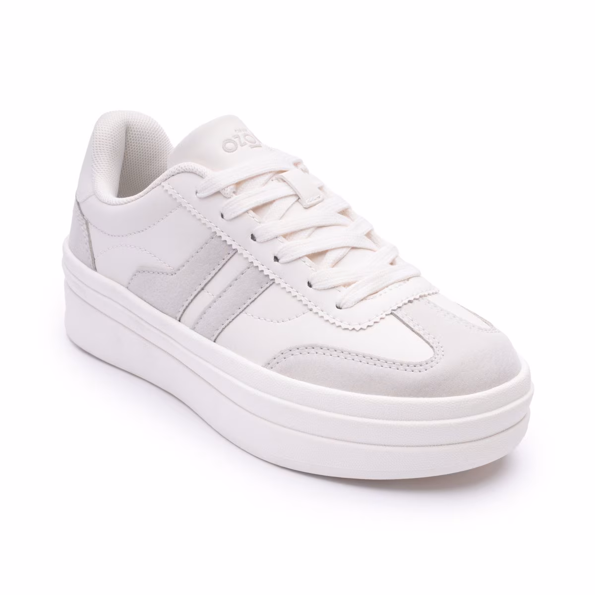 Tenis Plataforma Capa de Ozono Blanco para Mujer