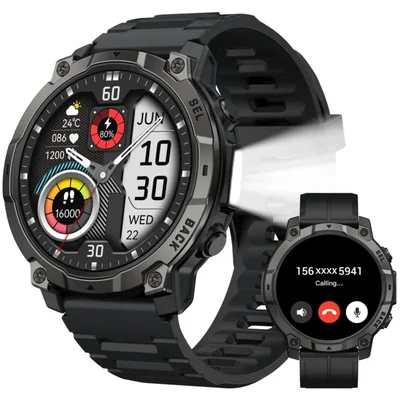 Smartwatch paybay 1.51" Bluetooth IP68 negro