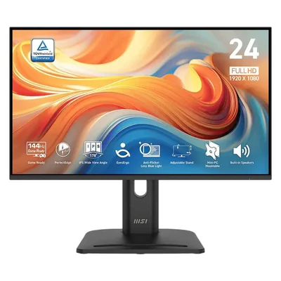 Monitor 24" msi pro mp245pg e14 ips fhd 144hz 1ms bocinas