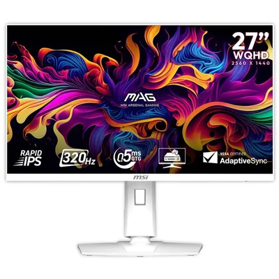 Monitor gamer 27 msi mag 274qrfw x32 0.5ms 320hz wqhd ips