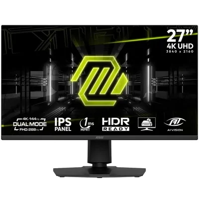 Monitor gamer 27 msi mag 275upd e14 1ms 288hz 4k uhd hdmi dp