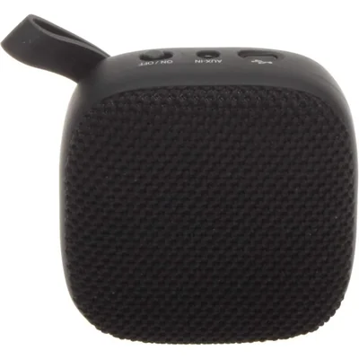 Bocina inalámbrica JVC portátil con Sonido Envolvente, Bluetooth 5.0, duración de la batería de 7 Horas - SPSA1BTB (Negro)