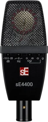 Micrófono SE ELECTRONICS sE4400 de 1 pulgada con recubrimiento de oro para estudio
