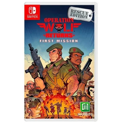 Videojuego MICROÏDS Operation Wolf para Nintendo Switch