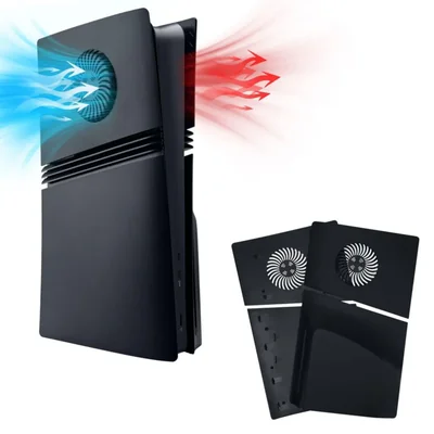 Placas laterales Mcbazel para PS5 Pro Edición con disco con ventilación de refrigeración