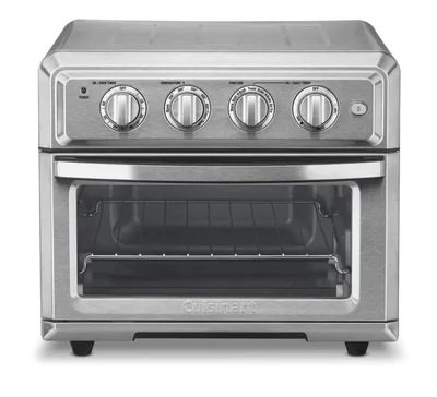 Horno Tostador Freidora De Aire Cuisinart Toa-60 Plateado Premium