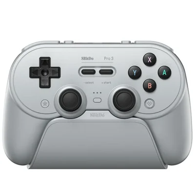 Controlador Nargos 8BitDo Pro 3 Bluetooth Gris