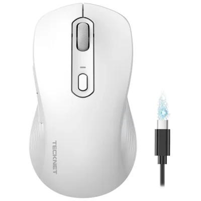 Ratón Bluetooth TECKNET USB/BT5.0 Recargable