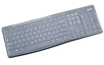 Cobertura para teclado LEZE para Logitech MK370/270 transparente