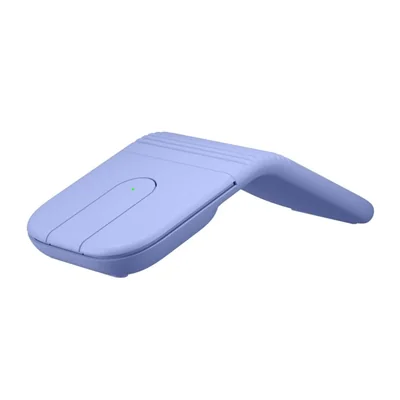 Ratón Logitech Mobi Fold inalámbrico plegable lila de clic silencioso