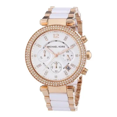 Reloj Michael Kors Mujer Classic Mk5774 Caja Redonda 39mm Diámetro Acero Inoxidable Cierre Desplegable Movimiento Cuarzo