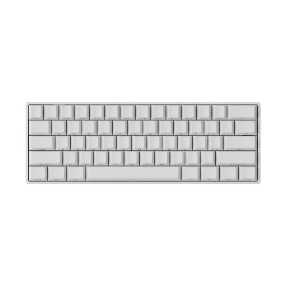 Teclado MONSGEEK FUN60 Pro Inalámbrico 60% Blanco ARGB