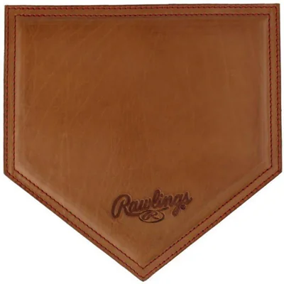 Alfombrilla de ratón Rawlings de cuero color marrón claro con deslizamiento suave
