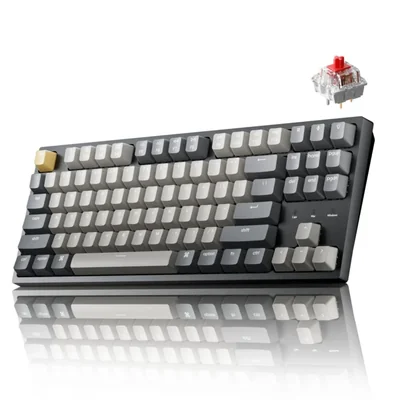 Teclado mecánico Keychron C1 Pro TKL con cable y retroiluminación RGB