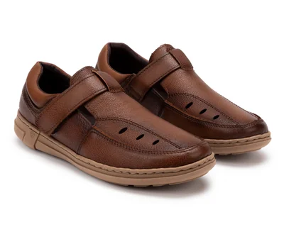 Zapatos Confort Lobo Solo de Piel para Mujer
