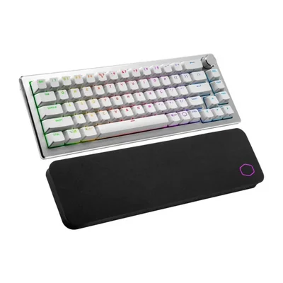 Teclado Inalámbrico Cooler Master CK721 65% RGB Plata/Blanco