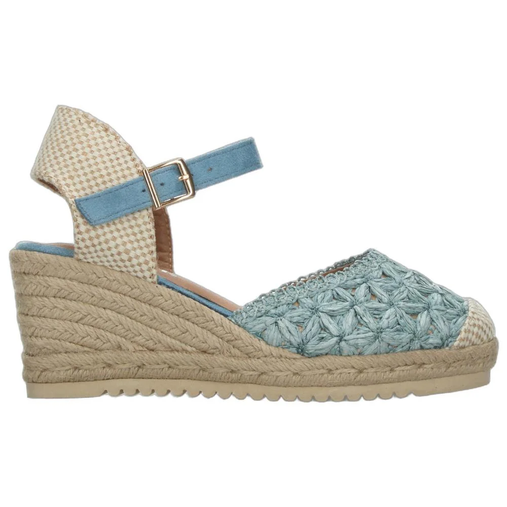 Alpargata Berlin Azul Casual Para Mujer Azul