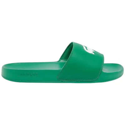 Sandalia/chancla Lacoste Slide Croco Para Hombre - Original