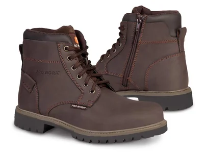 Bota Hombre Casual Caballero Pro Work 77607 color Café