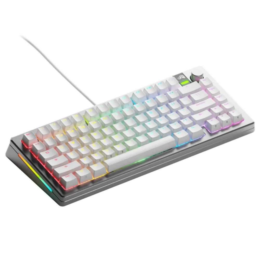 Teclado GLORIOUS GMMK 3 PRO 75% Tenkeyless Plateado