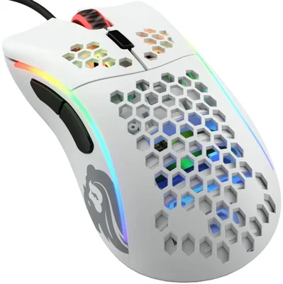 Ratón Gaming GLORIOUS Modelo D‑ 61 g RGB Blanco