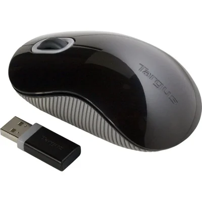 Ratón inalámbrico Targus negro/gris 24 GHz USB