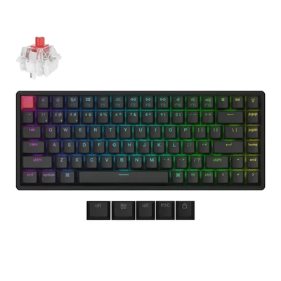 Teclado Keychron K2 V3 75% Inalámbrico QMK con Switch Super Red