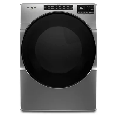 Secadora Carga Frontal Eléctrica 23kg Cromo Whirlpool 7MWED6605MC