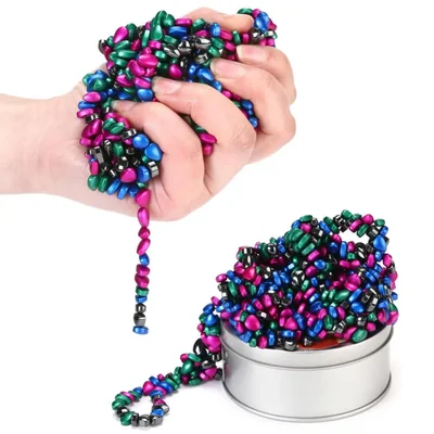Juguetes de escritorio Magnet Balls Alunmair 550 unidades para adultos con caja