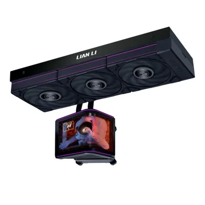 Ventilador Lian Li Hydroshift II OLED 360P28 V2 Negro